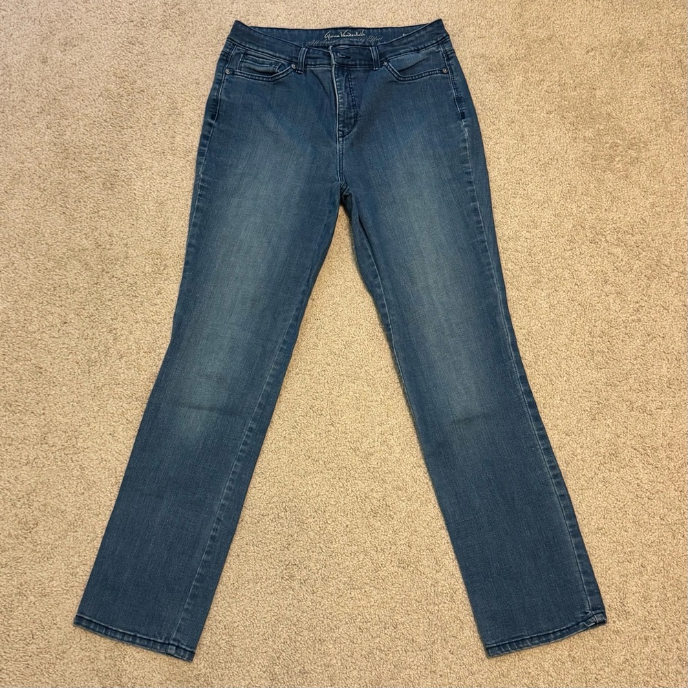 Gloria Vanderbilt "Rail Straight" Jeans